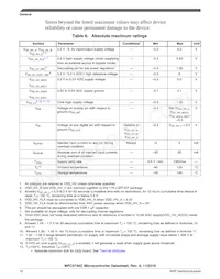 SPC5747CFK0AMKU6 Datenblatt Seite 10