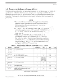 SPC5747CFK0AMKU6 Datenblatt Seite 11