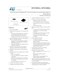 SPC58NE84E7QMHAY Datasheet Copertura