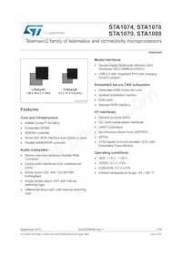 STA1079EOC Datasheet Copertura