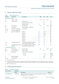 TDA18204HN/C1數據表 頁面 2
