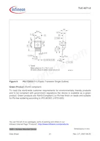 TLE42712SNKSA1數據表 頁面 21