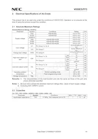 UPD70F3611M2GBA-GAH-AX Datenblatt Seite 11