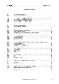 UPD70F3622M2GCA-UEU-AX Datasheet Page 5