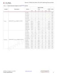 XC7S100-2FGGA676C Datasheet Page 6