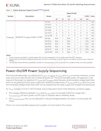 XC7S100-2FGGA676C Datasheet Pagina 7