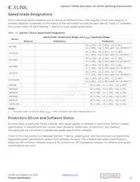 XC7S100-2FGGA676C Datasheet Pagina 13