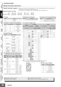 A22NZ-L-WE Datasheet Page 22