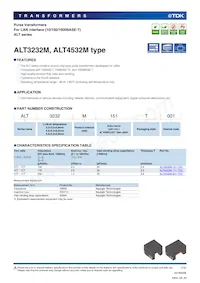 ALT4532M-201-T001數據表 封面