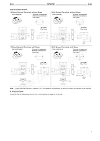 B3U-3100PM Datasheet Page 3