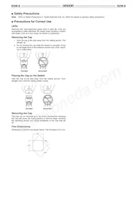 B3W-9002-RHG2C Datasheet Pagina 8