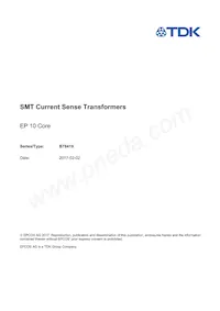 B78419A2288A003 Datasheet Cover