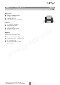 B82801C0565A100 Datasheet Page 2