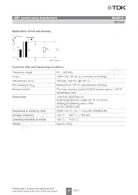 B82801C0565A100 Datasheet Pagina 4