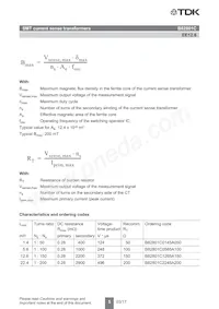 B82801C0565A100 Datasheet Pagina 5