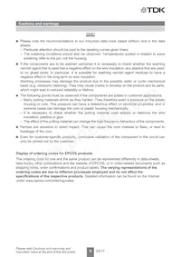 B82801C0565A100 Datasheet Pagina 8