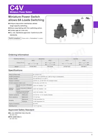 C4V-821A Datasheet Cover