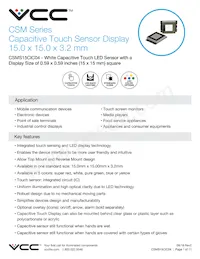 CSMS15CIC04 Datasheet Cover