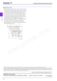 D2SW-P01L1-2M Datasheet Pagina 6