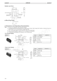 D2SW-P2L3B Datasheet Page 4