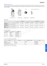 D4B-5170N Datasheet Page 3