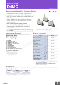 D4MC-5041 VCT 5M Datasheet Cover