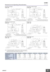 D4MC-5041 VCT 5M數據表 頁面 3