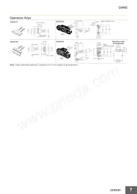 D4NS-3AD Datasheet Page 7