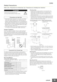 D4NS-3AD Datasheet Page 10