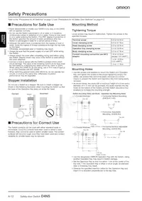 D4NS-3DF Datasheet Pagina 9