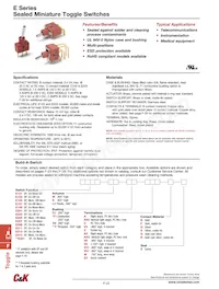 E301SD1AV2GE Datasheet Copertura