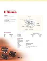 E51-60E數據表 封面