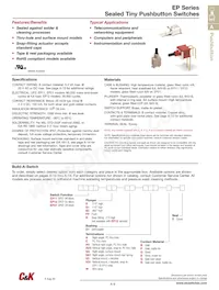 EP12RD1CBE Datasheet Copertura