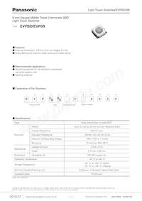 EVP-BD6C1A000 Datasheet Copertura