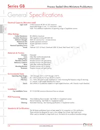 GB25AV-XA Datasheet Cover