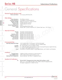 HB15CKW01-A/1 Datenblatt Cover