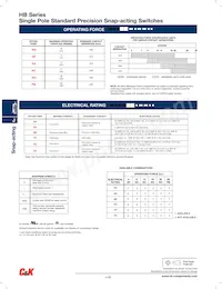 HBS2KCX3SY011C Datasheet Page 3