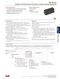 HBS4KHB4ST055CU數據表 封面