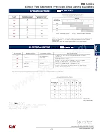 HBS4KHB4ST055CU Datasheet Pagina 3