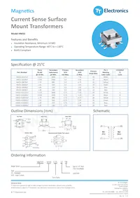 HM33-H10030LFTR Datasheet Cover