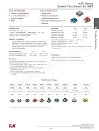 KSC421V30ACT3.17 Datasheet Copertura