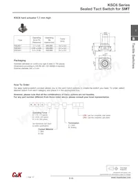 KSC421V30ACT3.17數據表 頁面 11