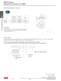 KSC421V30ACT3.17 Datasheet Pagina 12