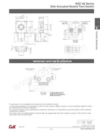 KSC421V30ACT3.17 Datasheet Pagina 17