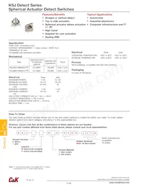 KSJ0VD38 60SH LFTR Datasheet Copertura