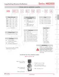 MB2185SB1W03 Datasheet Cover