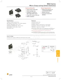 MDS003 Datasheet Cover