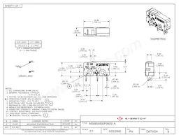 MS0850500F060S1A Datasheet Cover