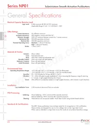 NP0115HG03LF-S Datasheet Copertura