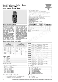PS21S-NT1105-T00 Datasheet Cover